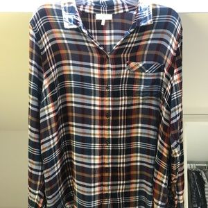 Lucky brand plaid shirt